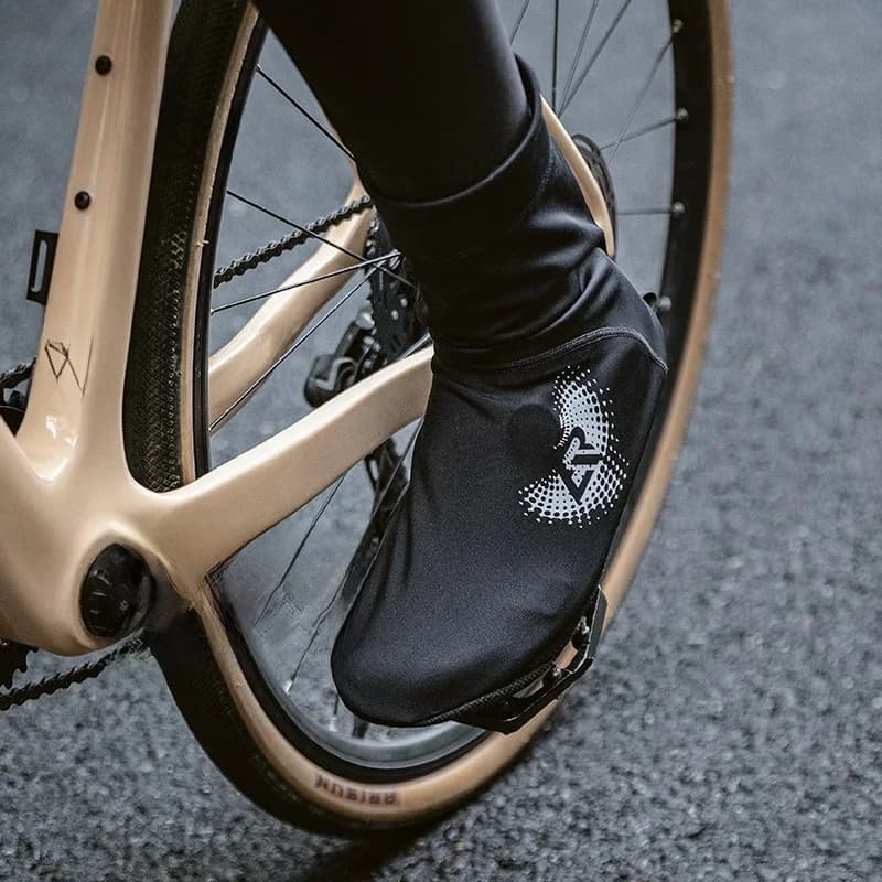 ROCKBROS Winter Cycling Shoe Covers Warm Thermal Sports Shoes Covers Windproof MTB Road Boots Footwear Bike Racing Shoe Covers