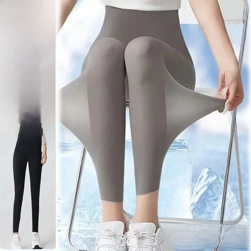 Women'S Summer Ultra-Thin Shark Leggings Plus Size For Outerwear Tight Fit For Sports Spring Autumn Leggings Yoga Fitness Pants