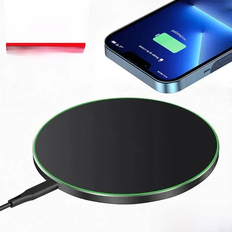 100W Fast Wireless Charger Pad For iPhone 15 14 13 12  X Pro Max 8 Samsung Galaxy S23 Xiaomi Wireless Charging Station Chargers