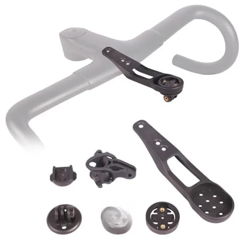 For H31, CP01, CP04, CP06, CP07, CP10,CP16 Integrated Bike Handlebar Computer Mount Holder Out for Garmin Bryton Cateye GoPro