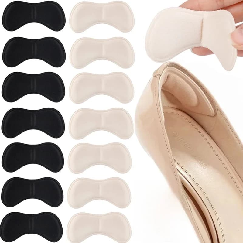 Soft Sponge Heel Protector Pain Relief Anti-wear High Heels Sneakers Back Protectors Shrinking Size Adjustable Inserts Accessory