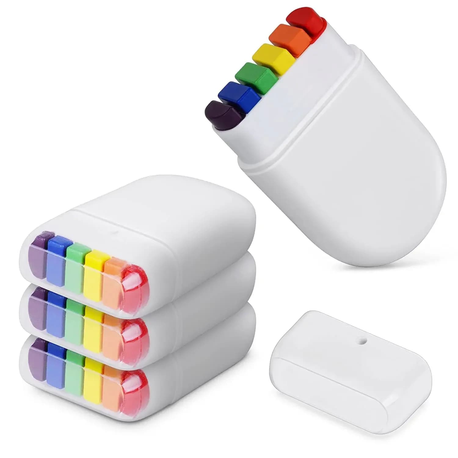 6 Color Washable Rainbow Face Body Painting Crayon Pen Pride Day Celebrations Party Stage Makeup Art Graffiti Drawing Brushing