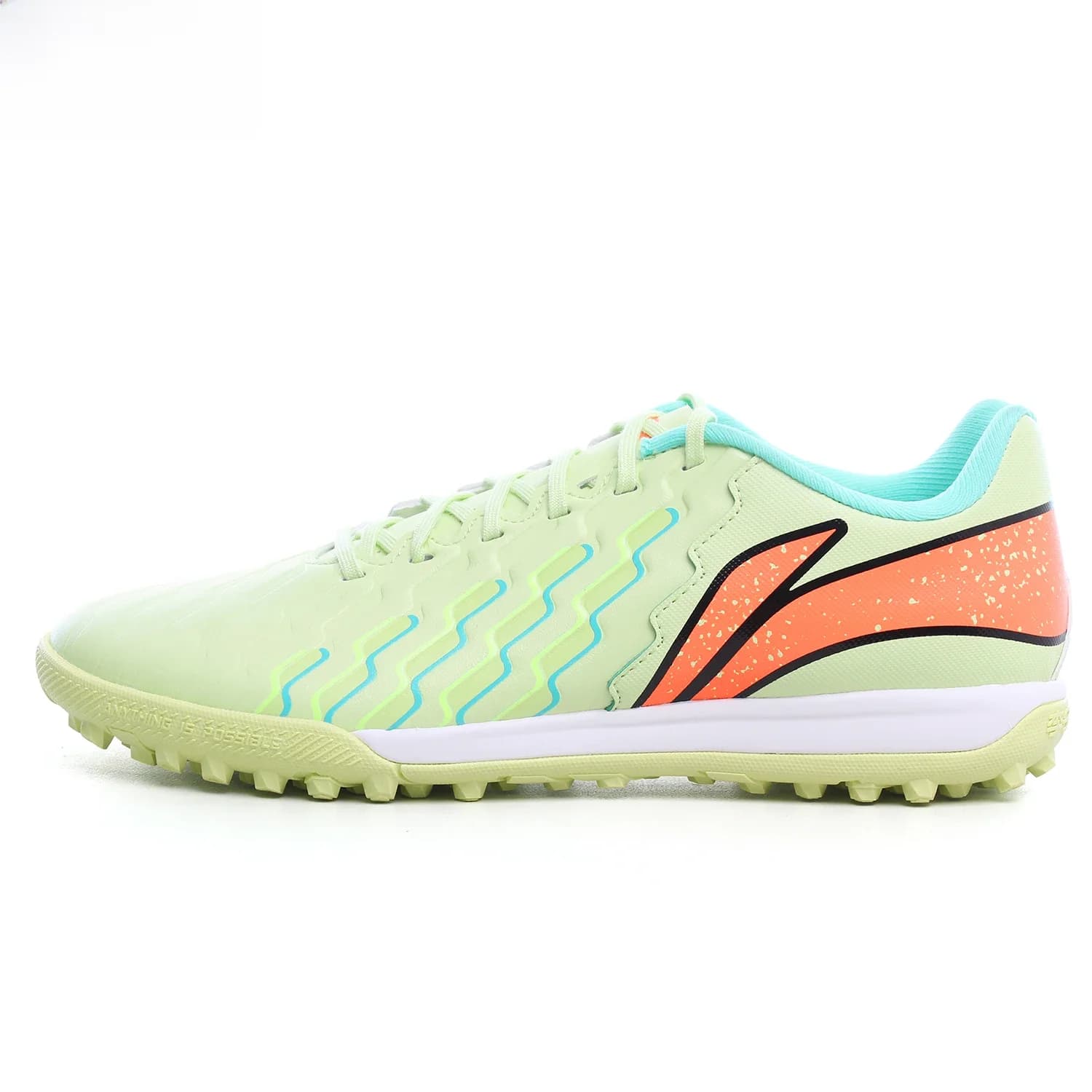 Li-Ning Men's Soccer Shoes Cushion Sports Stable Support Anti-Slippery Wearable LiNing Comfortable Football Sneakers YSTU005