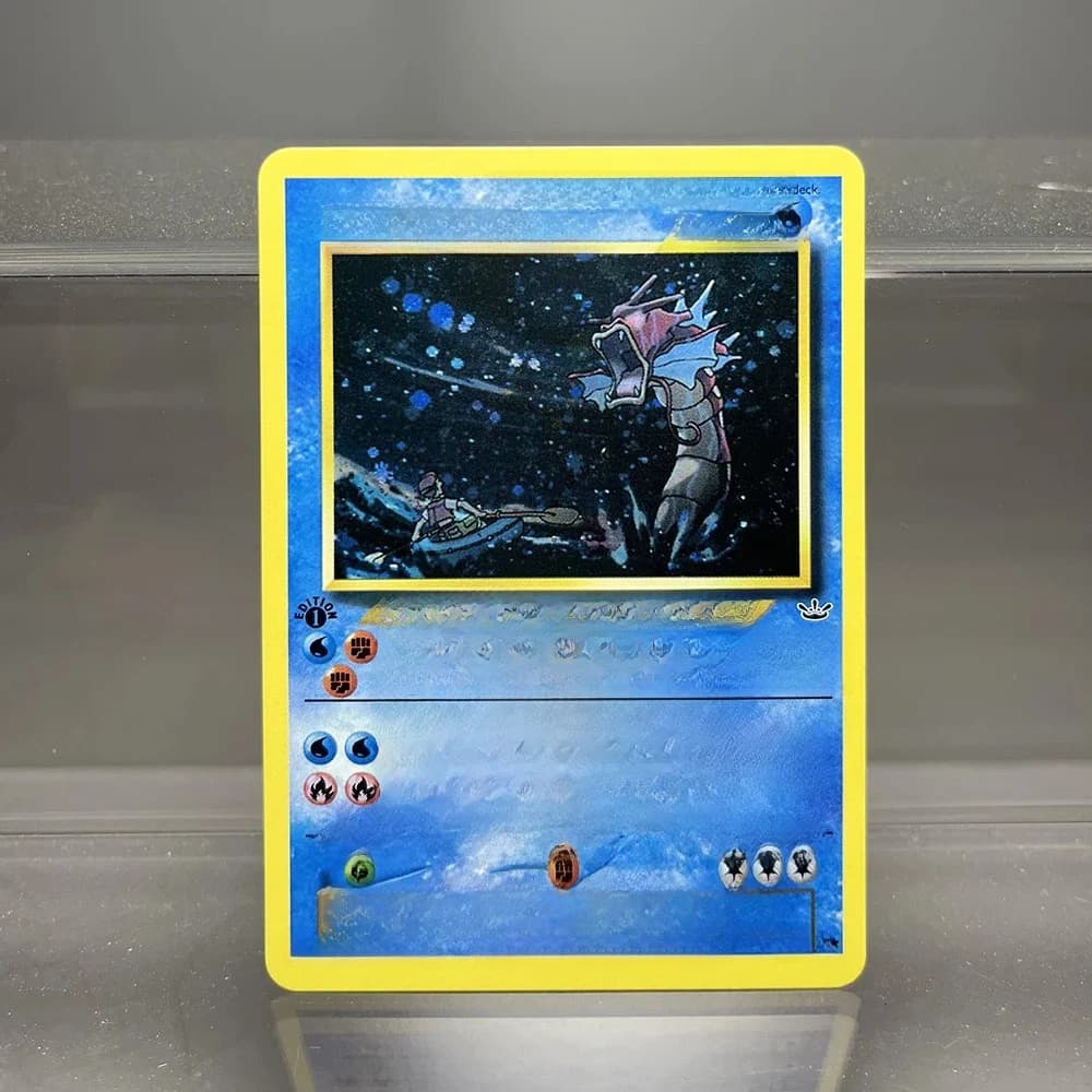 PKM Foil Cards Houndour Celebi Houndoom 1st Edition 1996 Single Cards Game Collection Cards PTCG Proxy Cards