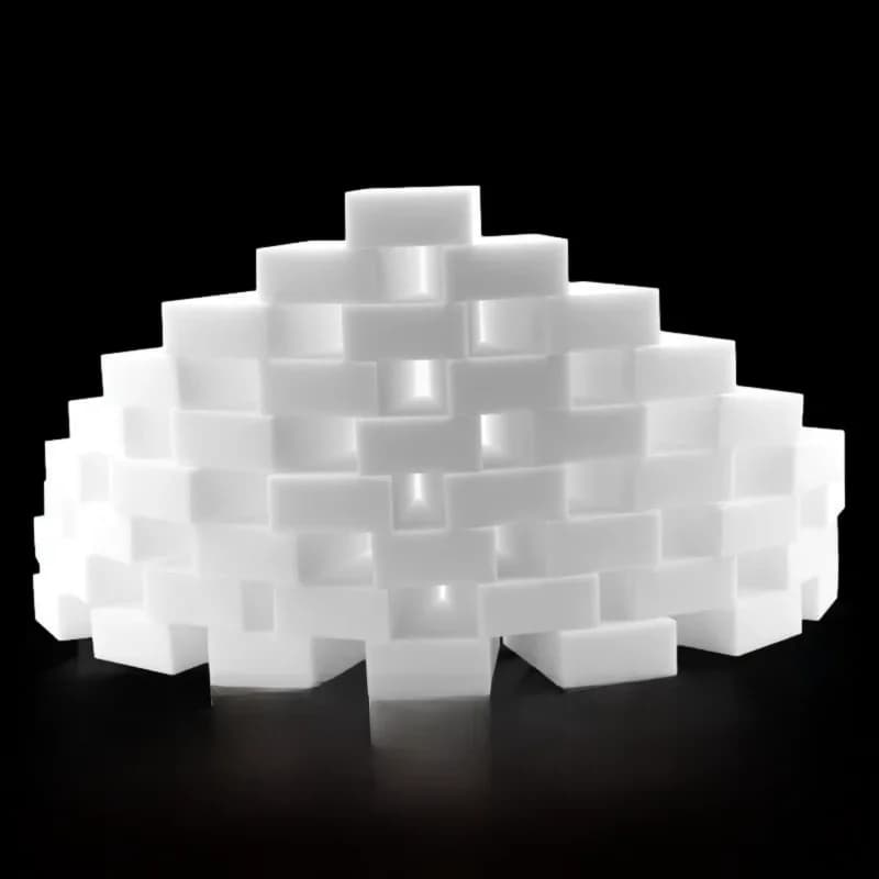 100 Pcs/lot Melamine Sponge Magic Sponge Eraser For Kitchen Dish Washing Cleaner Bathroom Melamine Cleaning Sponge 100X60X15MM