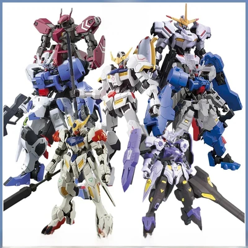 Bandai Gundam HG 1/144 IBO Barbatos Plastic Model Kit Anime Mecha Assembly Action Figure Toy Collectible Display Hobby Series