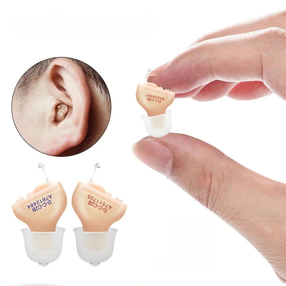 Digital Hearing Aid Invisible Hearing Aids For The Elder Seniors With A10 Battery In The Ear Sound Amplifier Audífonos Ear Aid