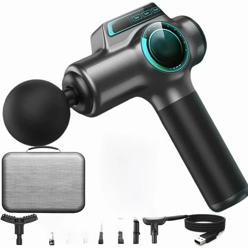 99 Speed Professional Muscle Massage Gun Massager Massager for Neck and Back Massage Instrument Dropshipping Fitness Equipment