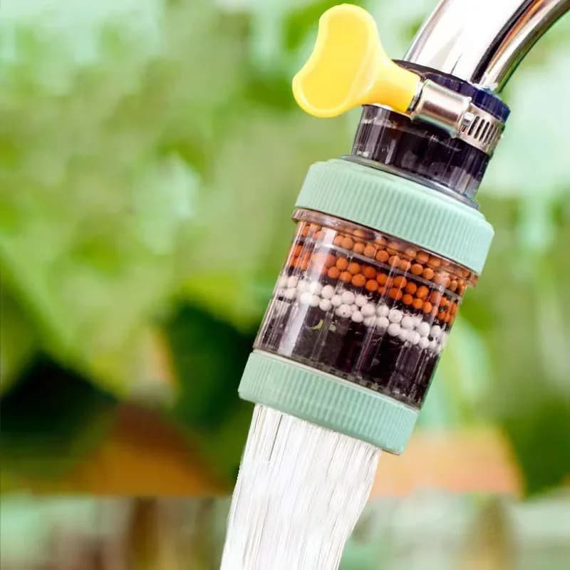 Faucet Filter Kitchen Household Water Purification Tool Six-layer Splash Proof Universal Shower Extension Filter