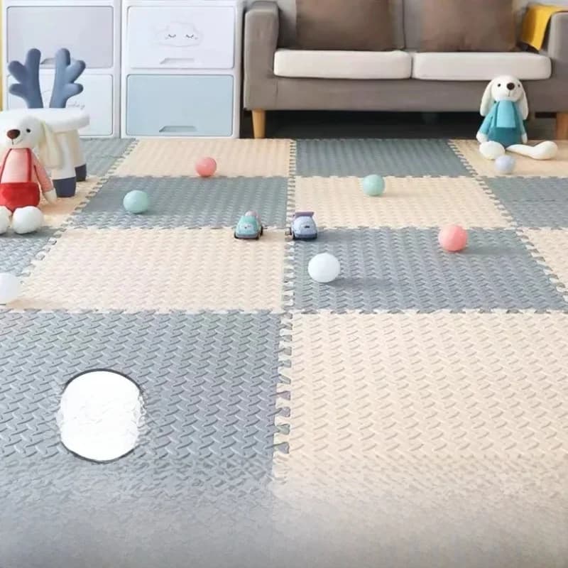 60x60cm Tatame Baby Play Mat Activities Mat for Baby Play Mat 8PCS Baby Game Mat Puzzle Mat Play Mats Baby Mat Baby's Floor Mat