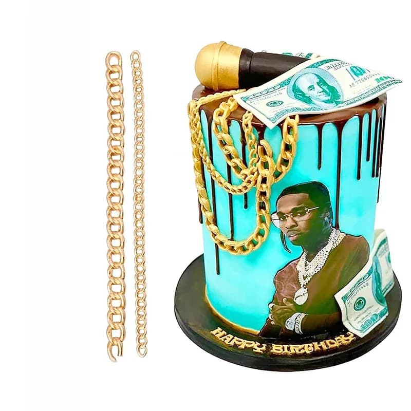 Chain Silicone Fondant Mold Bag Purse Cake Decorating Gum Paste Sugarcraft Chocolate Mould Kitchen Bakeware Baking Accessories