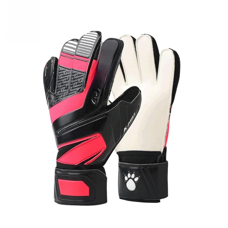 KELME Professional Training Goalkeeper Gloves Kids Men Goalie Soccer Thicken Full Latex Foam Football Gloves 5 Finger 9876402