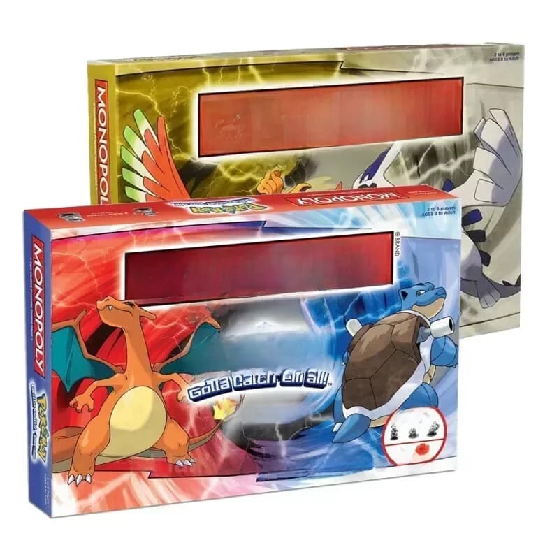 Newest English Version Pokemon Pikachu Monopoly Real Estate For Adults And Children 2-6 People Party Birthday Game Kid Gifts