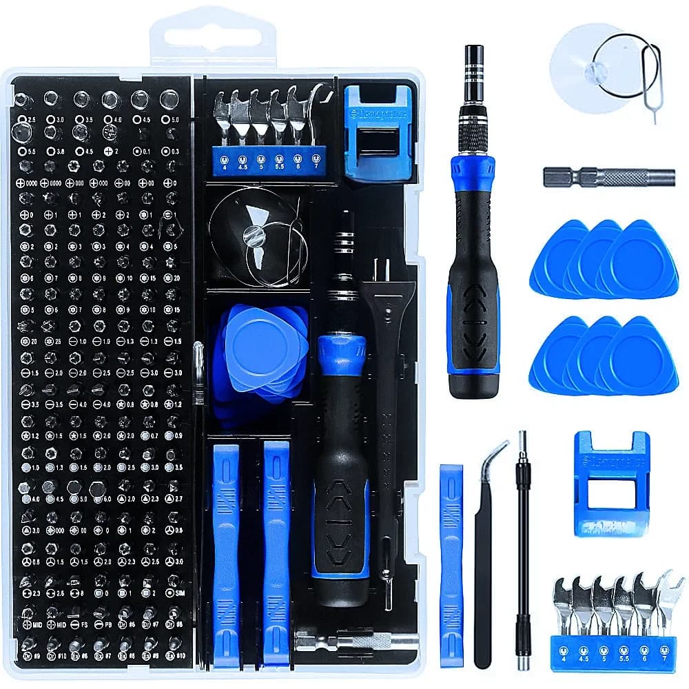 115/122/160 In 1 Precision Screwdriver Sets, Computer Repair Kit with Mini Wrench and Screw Remover,For Tablets,Watches,Iphones
