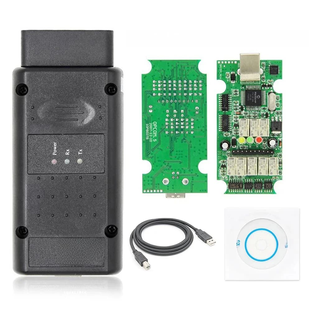 OPCOM V2014 V1.99/1.78/1.70/1.59 Diagnostic Tool For Opel Flash Firmware Update With PIC18F458 FTDI CAN BUS OBD Scanner Tool