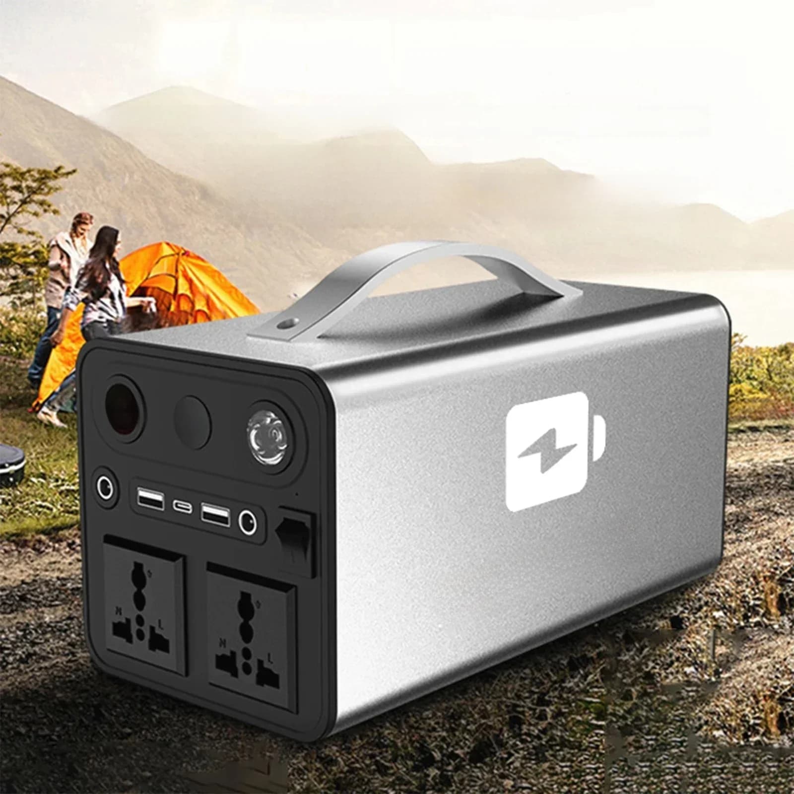 90000mAh 300W Portable Power Station 45000mAh 180W Outdoor Emergency Power Supply Power Bank Generator DC output Battery Charger