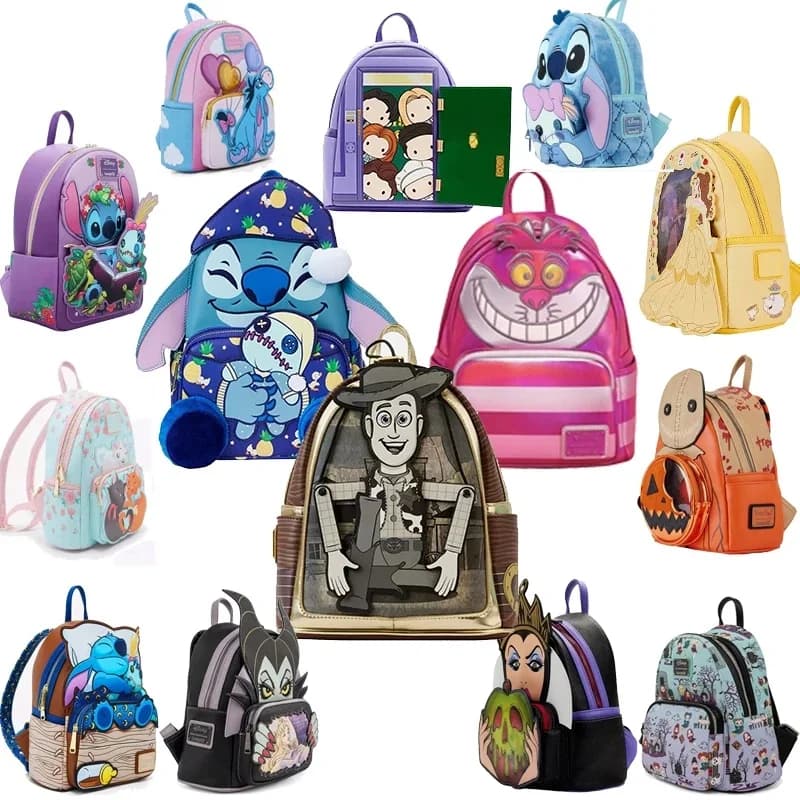 Loungefly Halloween Series Hocus Pocu，The Nightmare Before Christmas Mini Backpack