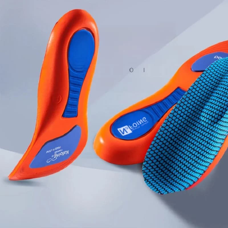 Sport Orthopedic Insoles for Feet Men Women EVA Breathable Shock Absorption Shoes Insole for Running Basketball Sport Care Pads