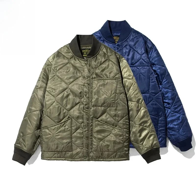 OKONKWO M65 Inner Jacket AMEKAJI CWU9P Coat Quilted Cottot Insulation Set Outdoor Camp Hiking Tooling Overalls Ski Windbreaker