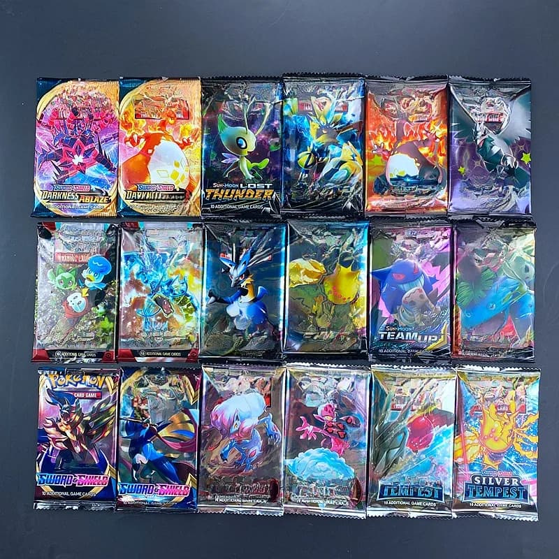 20/40pc Pokemon Cards GX Tag Team Vmax EX Mega Energy Shining Pokemon Card Game Carte Trading Collection Cards Pokemon Cards