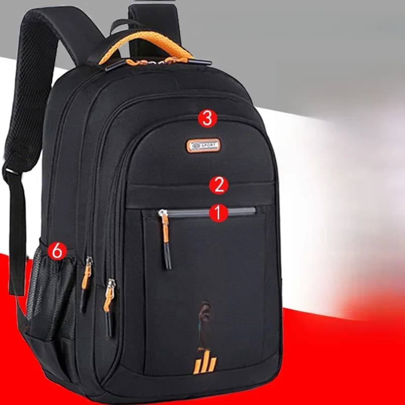 Ladies' backpack, female Korean version, trendy large capacity, high school, middle school, student backpack, travel bag, comput