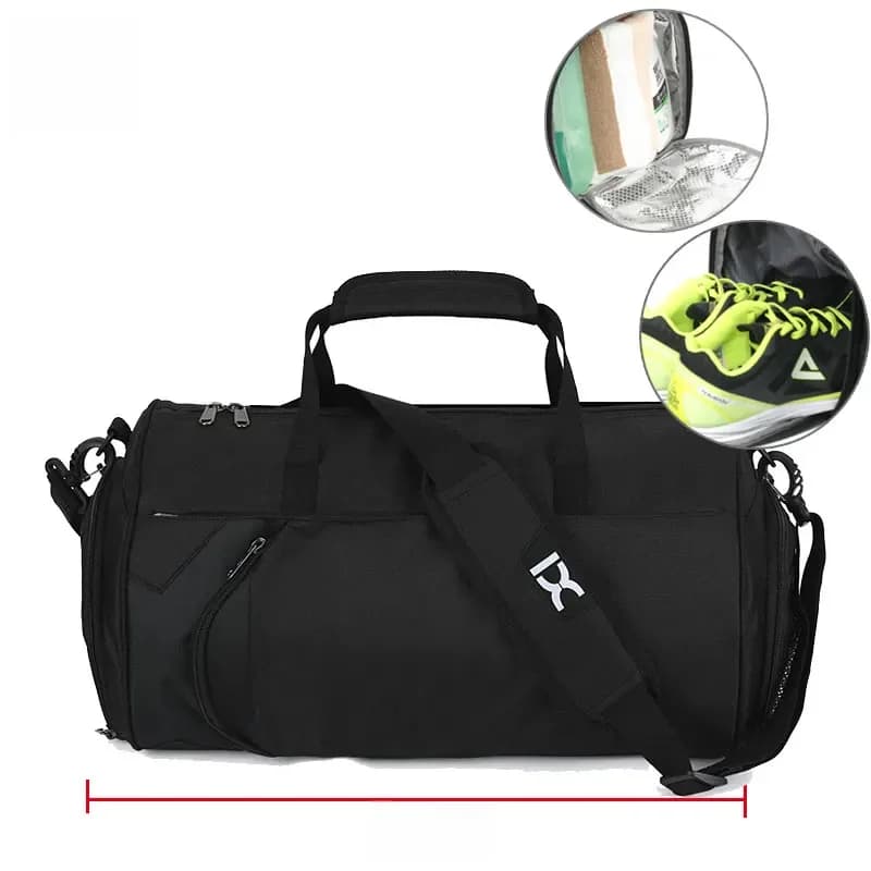 IX Plus XL Large Gym Bag Fitness Bags Wet Dry Training Tas Women Men Yoga Sac De Sport For Shoes 2019 Gymtas Travel Sack XA23WA