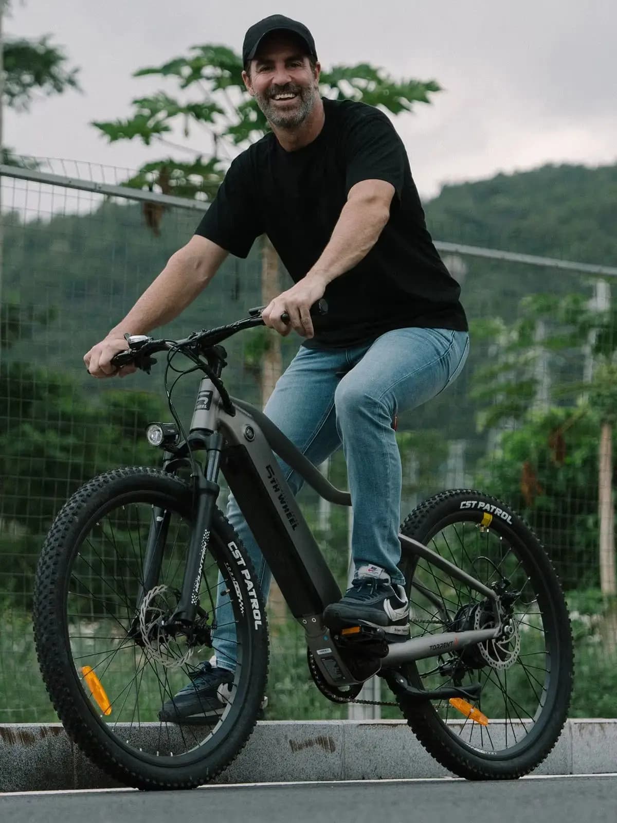 5TH WHEEL Electric Bike for Adults, 27.5" City Commuter eBike, 250W Motor, Up to 100KM Range, 48V 14.7Ah Removable Battery, Torque Sensor, 25KM/H