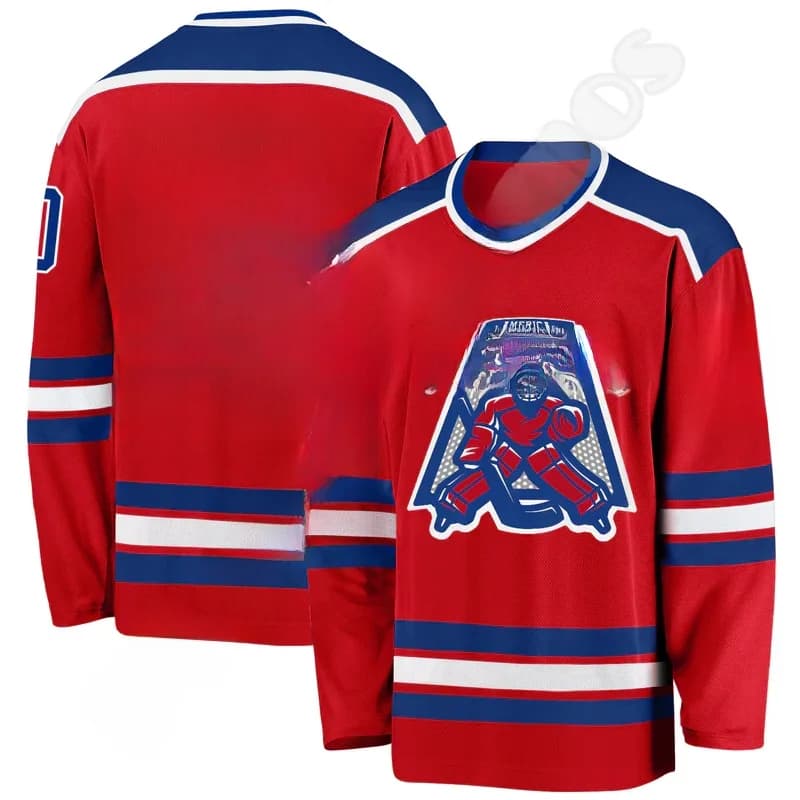 Hockey Jersey Custom Name Team Logo Number Colorful Pullover Vintage Retro Long Sleeves 3DPrint Harajuku Casual Sweatshirts X19