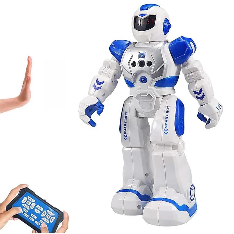 2021 Hot RC Robot Smart Action Walk Singing Dance Action Figure Gesture Sensor Toys Gift for Children