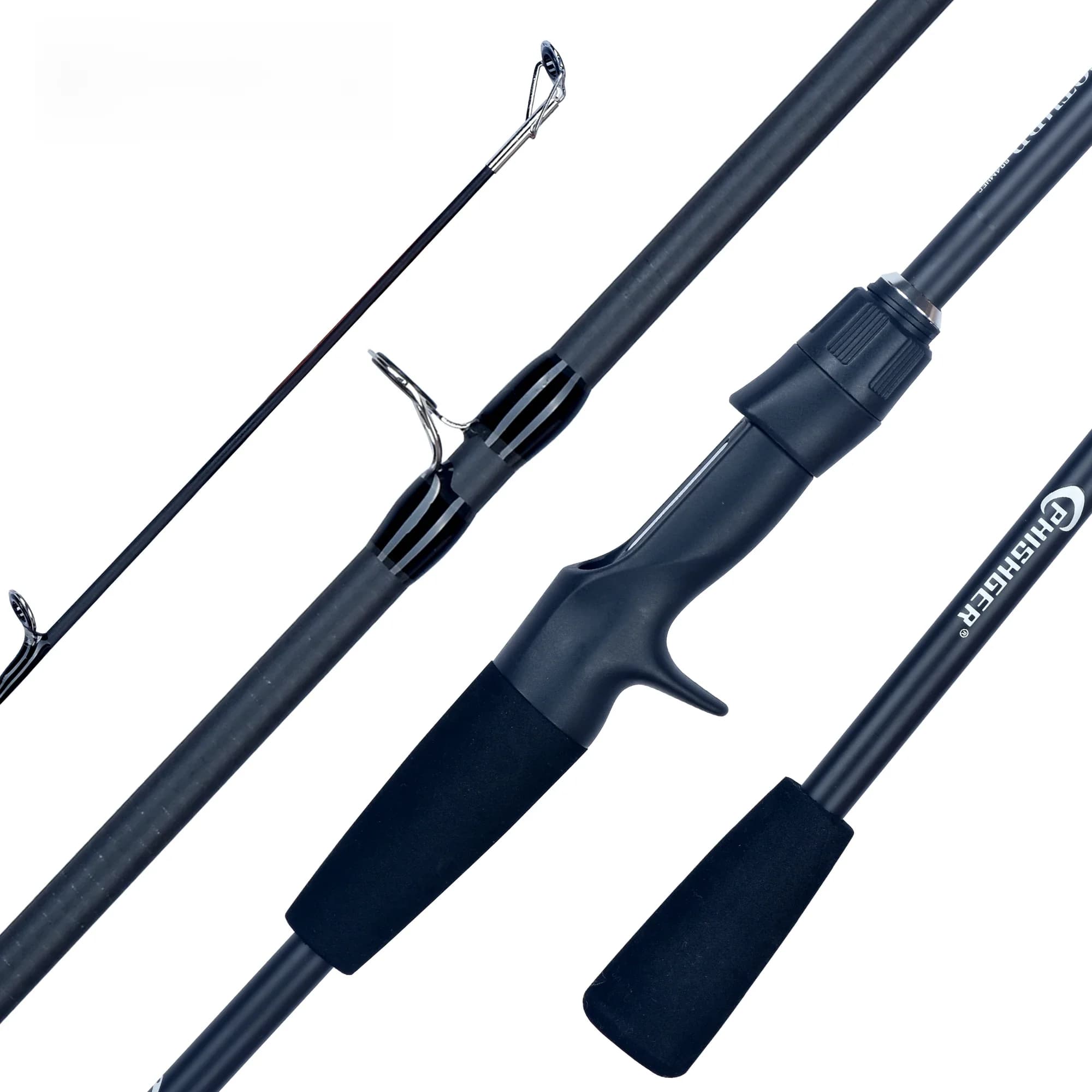 PHISHGER Spinning Baitcasting Travel Carbon Mini Goods For Fishing Rods Casting Weight 5-30g M Fast Ultralight Lure Trout Pole