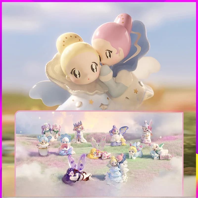 Original Finding Unicorn AAMY Melt With You Series Blind Box Cute Action Anime Figure Model Designer Doll Gift Kids Trendy Toy