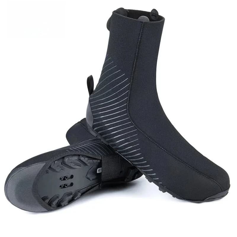 Thermal Cycling Shoe Cover Bike Overshoe Cold Weather for Men Women Waterproof Road Mountain Bicycle Booties Neoprene