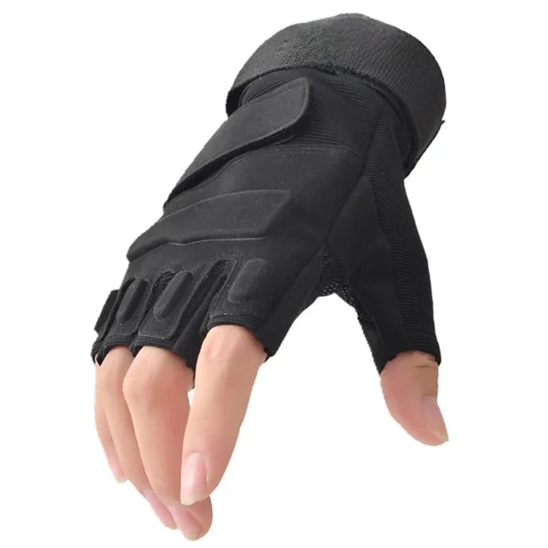 Newly Fingerless Tactical Gloves Fitness Gym Sports Men Women Antiskid Anti-Slip Cycling Half Finger Male Tactical Gloves