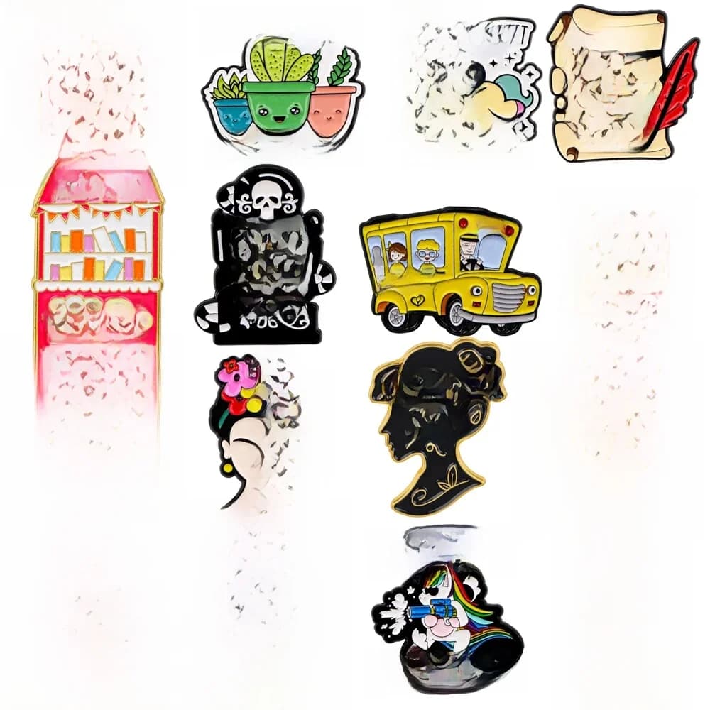 Cartoon Pony Raccoon Enamel Pin Women Brooch for Clothes Lapel Pins for Backpack Iron Badges Accessories Jewelry
