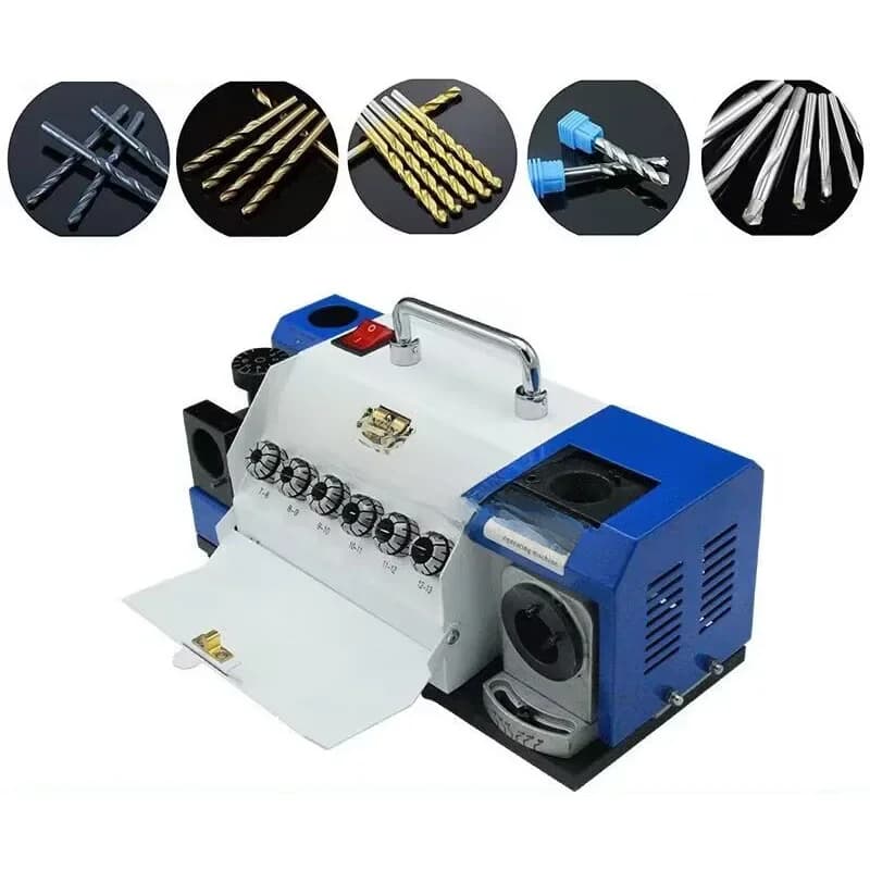 3-13 MM Electric Drill Bit Grinder Fully Automatic 220V/180W High-Precision Twist Drill Bit Sharpener Grinding Machine HY-13 NEW