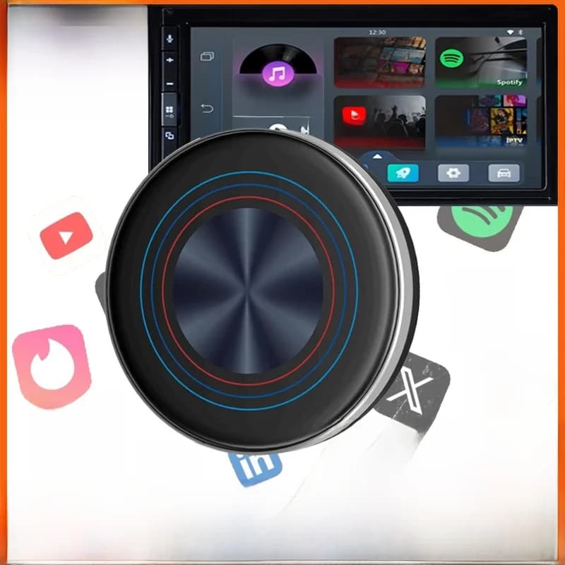 Ottocast I3 Ai Box Wireless Carplay Adapter Android 13 Netflix Youtube IPTV Video Box for BMW and Cars With Wireless Carplay