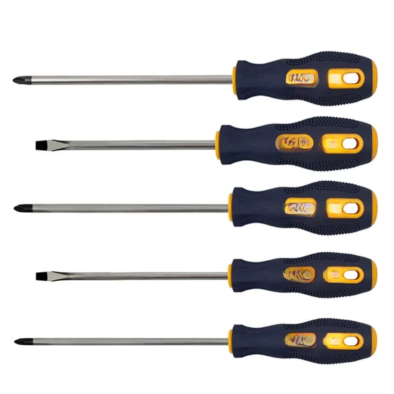 3*150-6*150mm PH0 PH1 PH2 Phillips Screwdriver 3MM 5MM 6MM Slotted Screw Driver Multifunctional Magnetic Cross Bolt Driver Tools