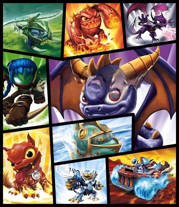 Skylander Imaginator Game Console Chip Spyro Dragon Imaginit Chests Collection Children Gifts