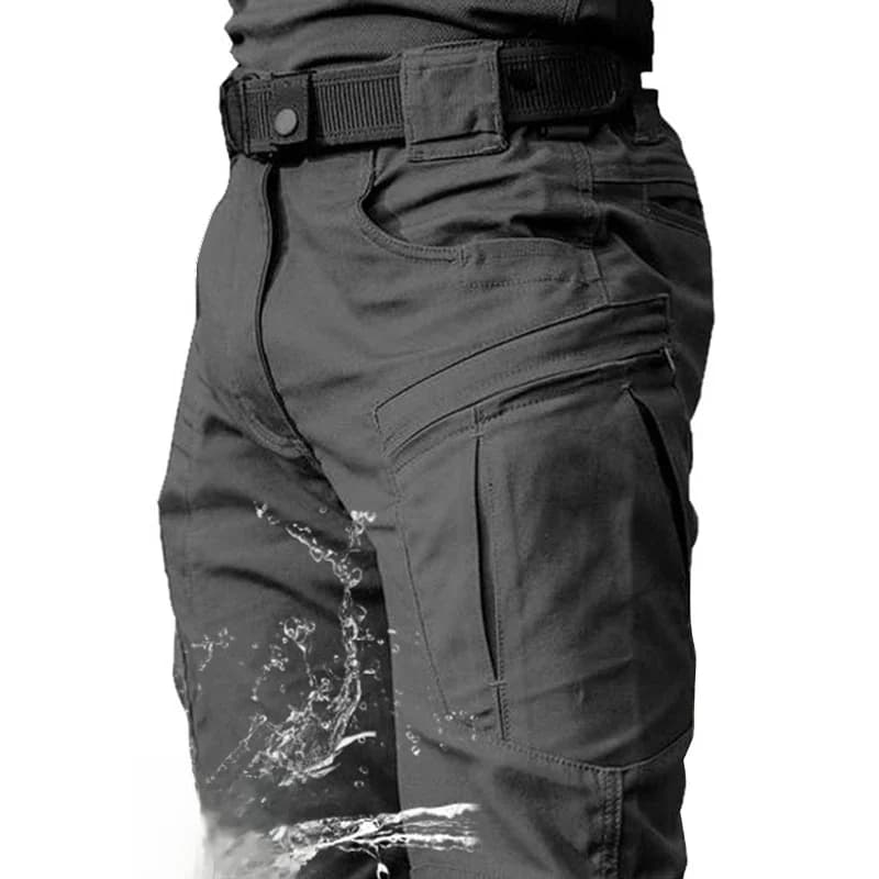Men City Pants Cargo Trousers Multi-pocket Waterproof Wear-resistant Casual Training Overalls Clothing