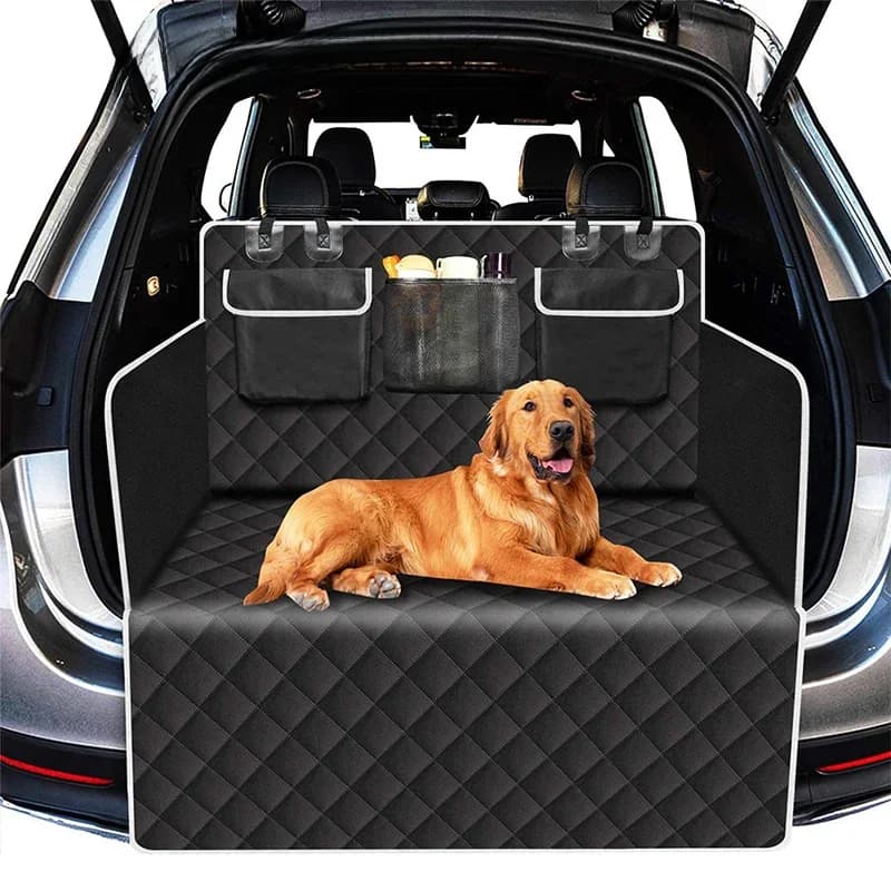 SEAMETAL Car Trunk Covers For Pet Rear Trunk Cushion Oxford Cloth Auto Trunk Cargo Liner Storage Bag Anti Scratch Mat Accessorie