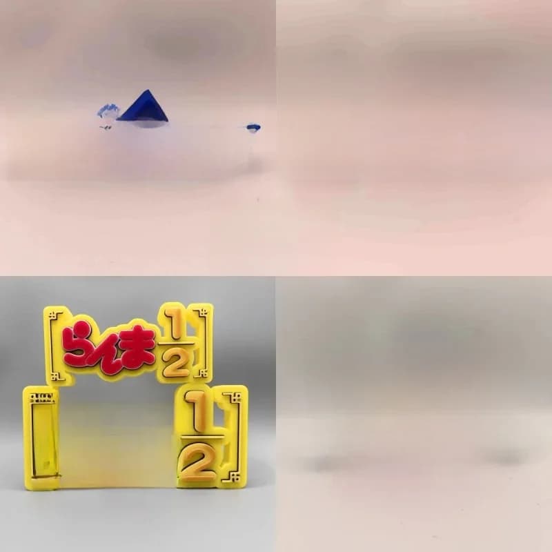 3D Printing  Anime Ornament Logo Three-Dimensional Font Standing Sign Ornament