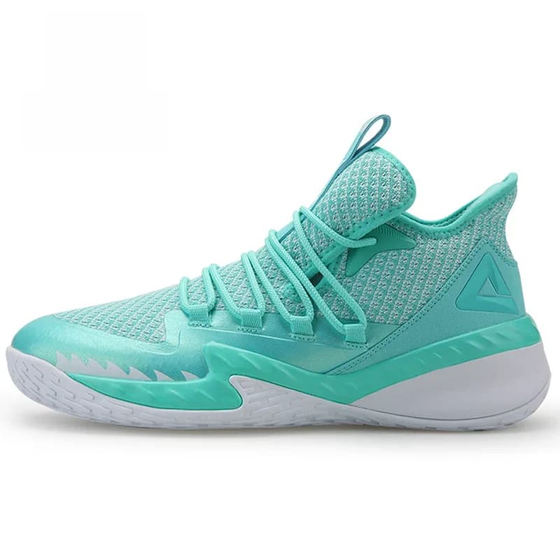 PEAK Men's Basketball Shoes Professional Shock-Absorbing Breathable Gym Non-slip Basketball Footwear Outdoor Wearable Sneakers