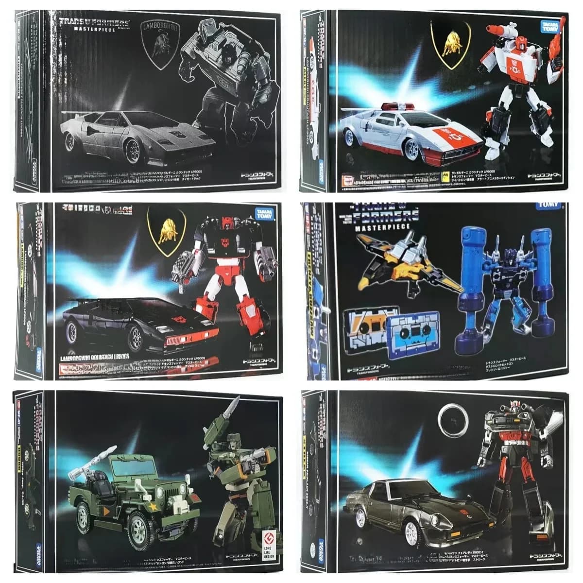Takara Tomy Transformers Toys MP Lambor Red Alert Prowl Bumble Action Figures Transformer Robot Toys Transformers Figures Toys