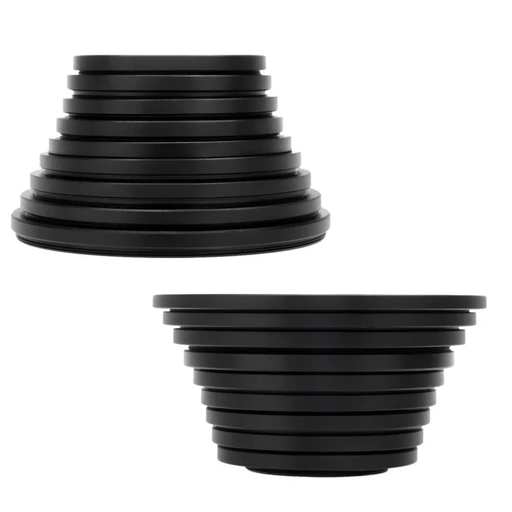 Camera Lens Filter Step Up/Down Adapter Ring Set 37-82mm 82-37mm for All DSLR Camera Lens Mount Set Kit  9pc 18pc