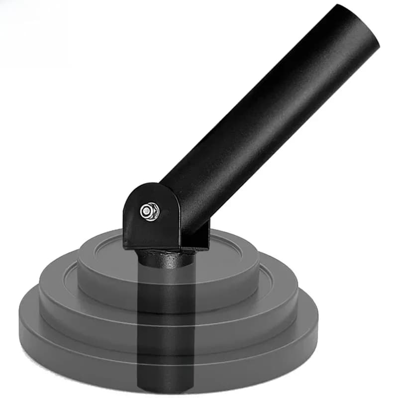 T-Bar Row Workout Platform Landmines Steel Attachment for 1 or 2 Inch Barbell Home Gym Weightlifting Workout Fitness Equipment