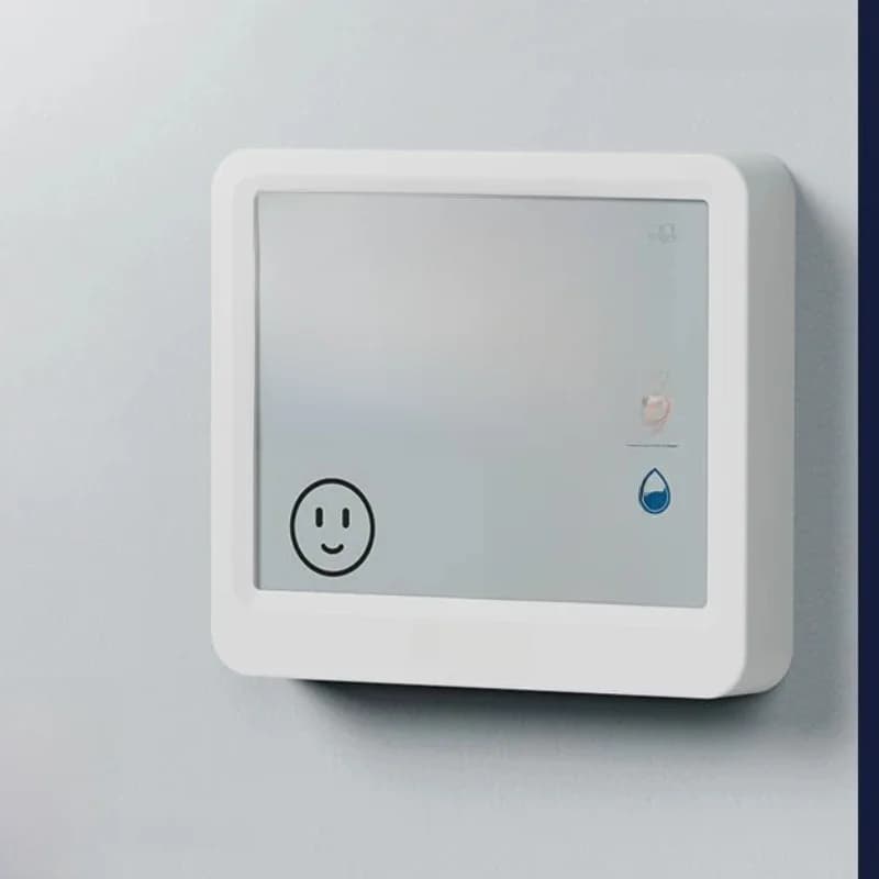 DUKA TH1 Electronic Temperature and Humidity Meter High Precision Vertical Infant Room Thermometer Digital Meter for Home