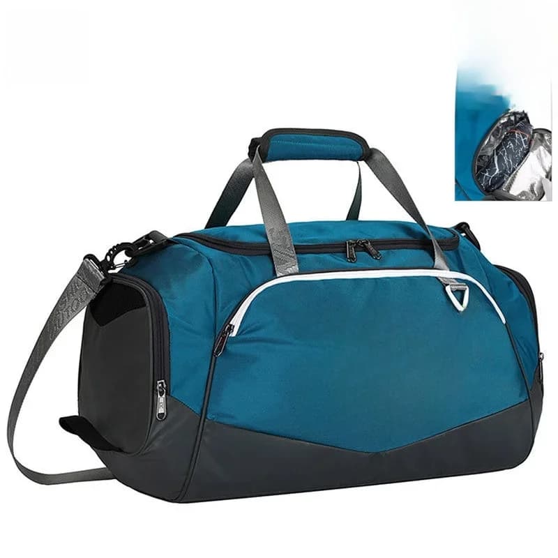 40L Dry Wet Gym Bags For Fitness Travel Shoulder Bag Handbag Waterproof Sports Shoes Women Men Sac De Sport Training Tas XA473WA
