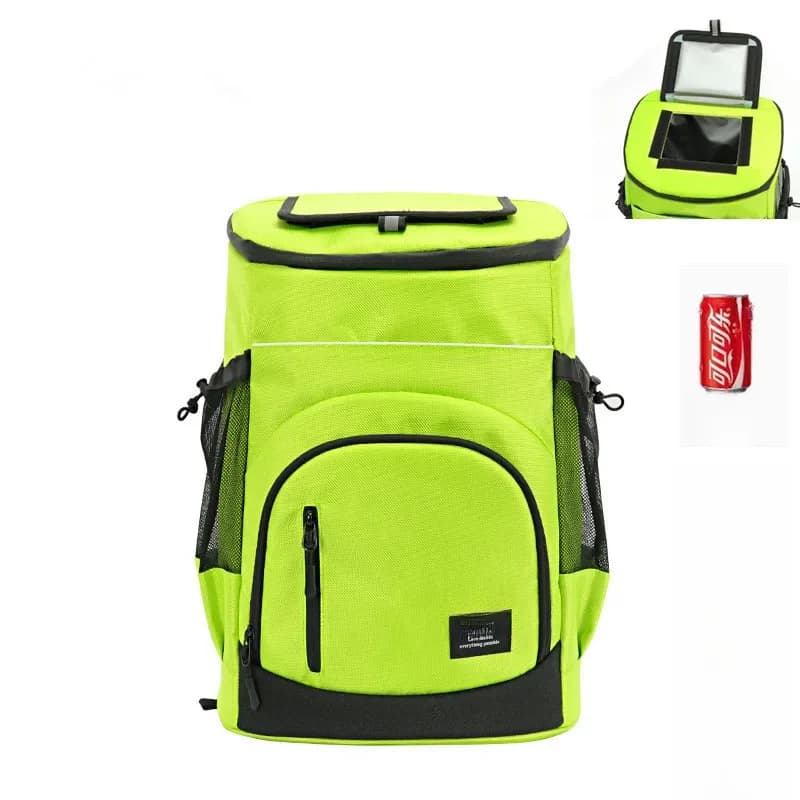 33L Refrigerator Bag Soft Large 36 Cans Insulated Cooler Backpack Thermal Isothermal Fridge Travel Beach Beer Bag mochila icebag