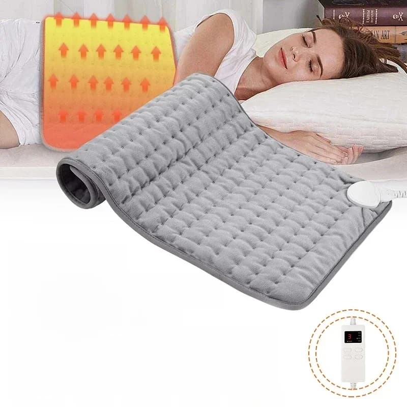 6 Level 120W Electric Heating Pad Timer For Shoulder Neck Back Spine Leg Pain Relief Winter Warmer Electric Blanket 76x40cm 220V