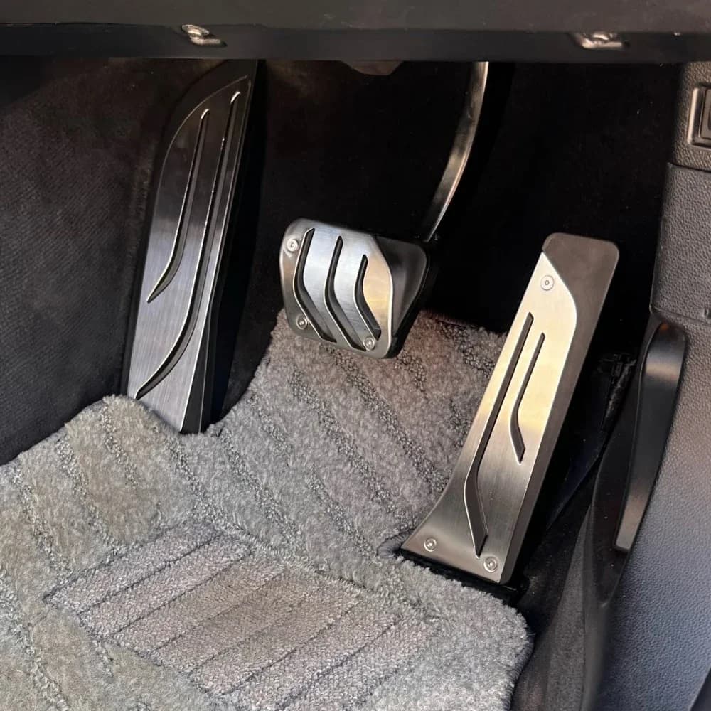 RHD Car Pedals Accelerator Gas Brake Foot Rest Pedal Cover for BMW 1 2 3 4 Series F20 F21 F22 F30 F31 F34 F32 GT 318 320i